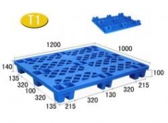 T1-九腳網(wǎng)格輕型塑料托盤